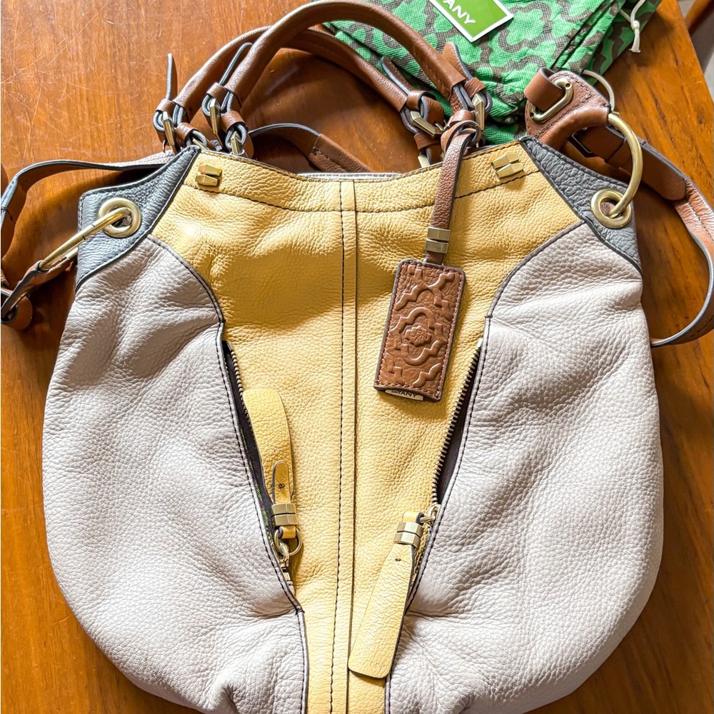 OrYANY Italian genuine leather victoria handbag